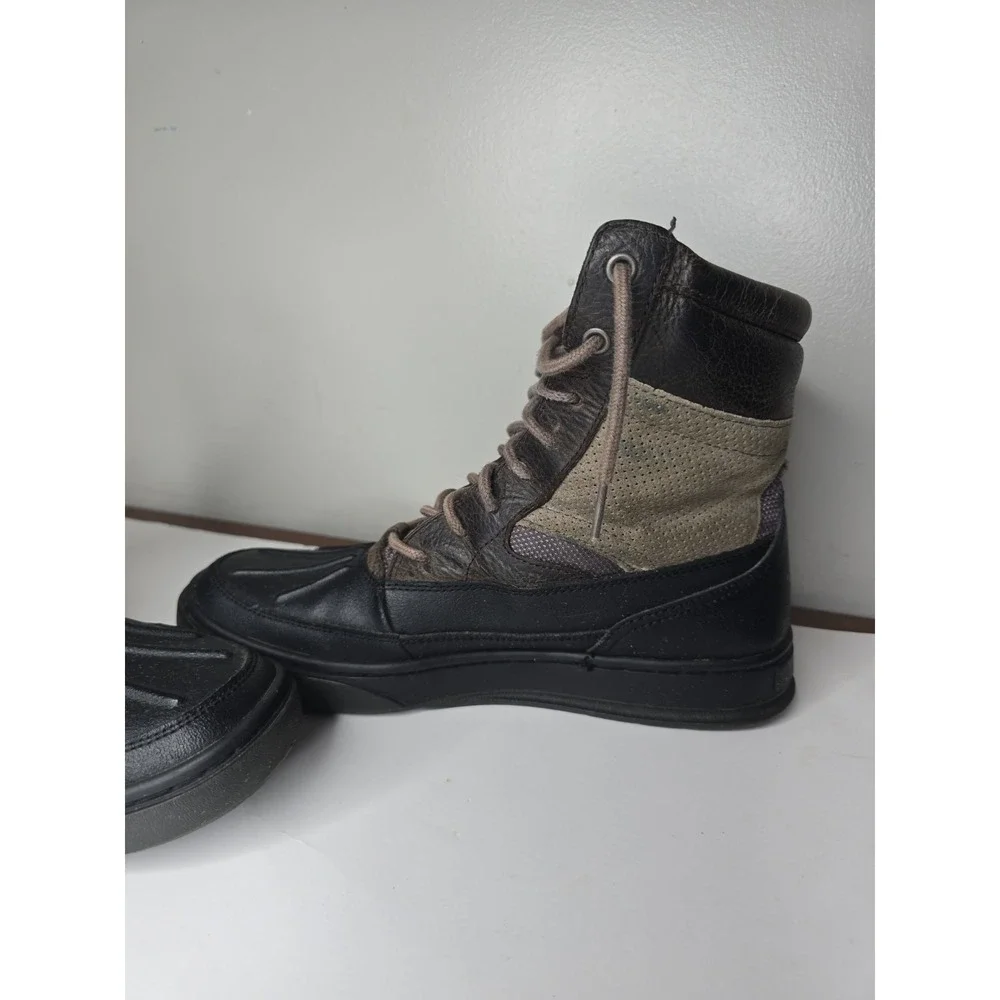 Polo Ralph Lauren Lansing Boots Mens Brown Oiled Leather Duck Outdoor Rare Style